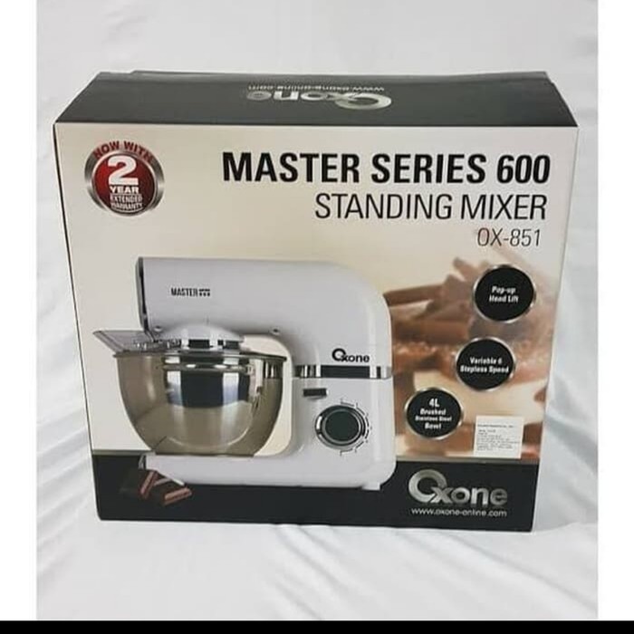 Oxone OX851 Master Stand Mixer 600Watt 4Liter