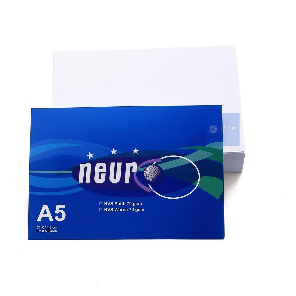 

Star NEURO - kertas a5 hvs putih 70gr ( A4 / 2 ) ,,