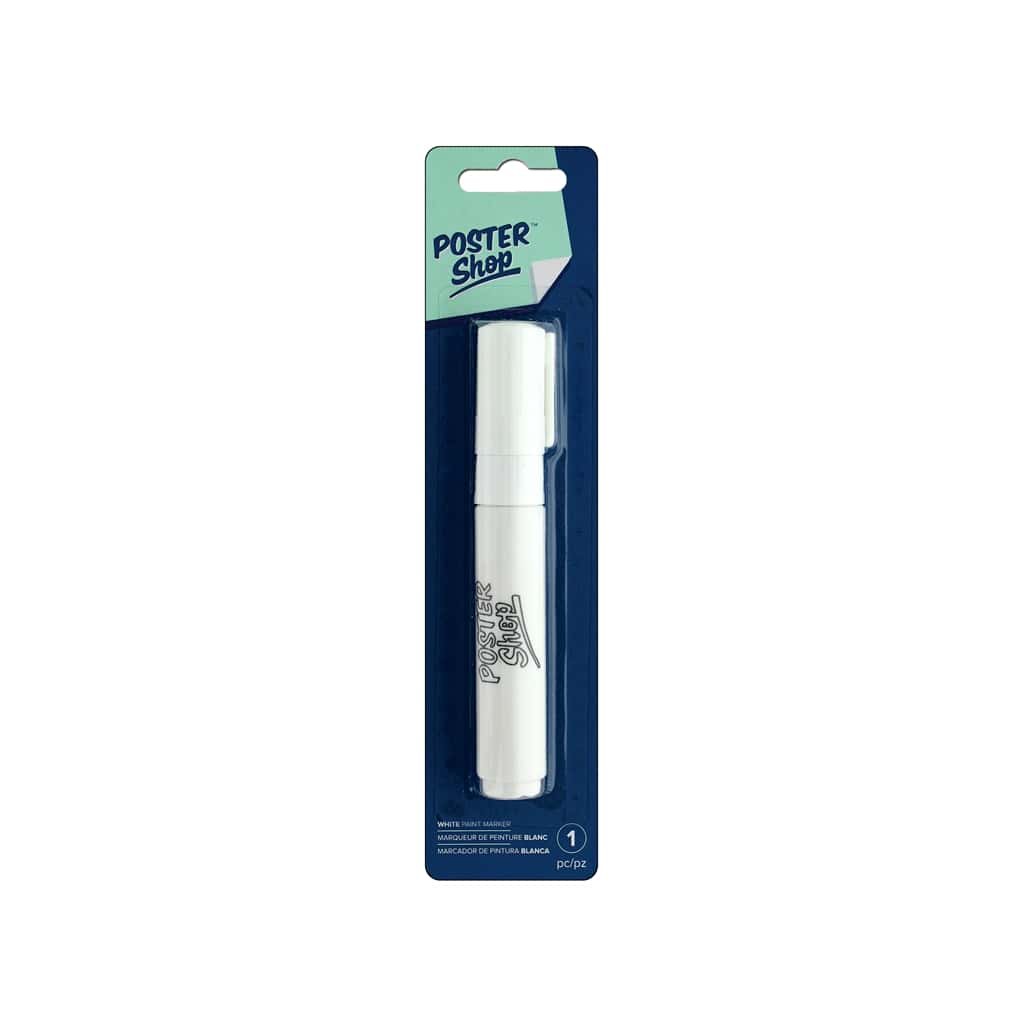 

American Crafts Poster Shop Paint Marker - White
