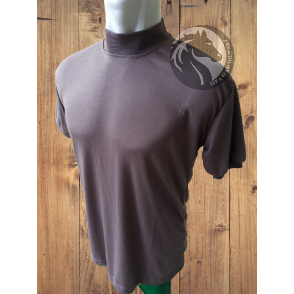 Kaos Coklat Satpam Security Baru Polisi