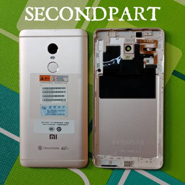 CASING BACKDOOR XIAOMI REDMI NOTE 4 / NOTE 4X MEDIATEK ORIGINAL COPOTAN