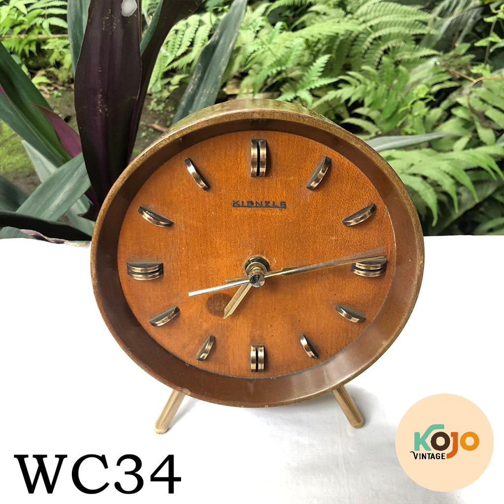 Jam Meja Antik Kuno Jadul Retro Klasik Classic Vintage Unik Kienzle Foreign