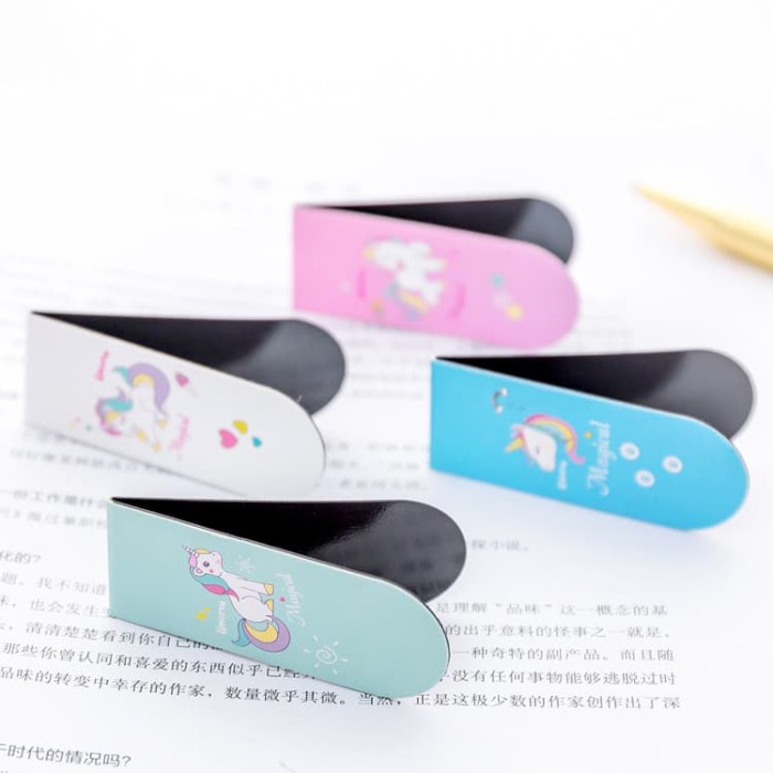 

Bagus Pembatas Buku / Bookmark Edisi Unicorn Imut Terlaris
