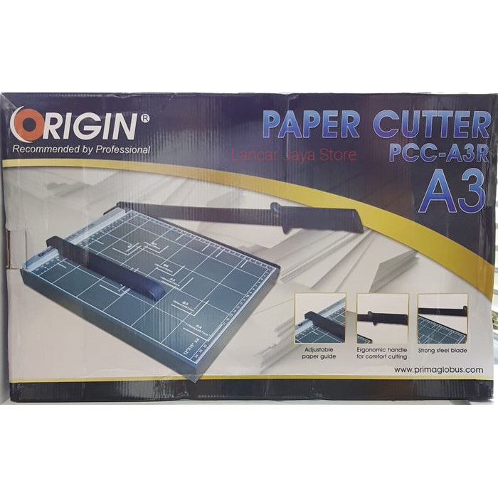 

Terlaris Alat Pemotong Kertas Paper Cutter Origin A3 (PCC-A3R) Elegan