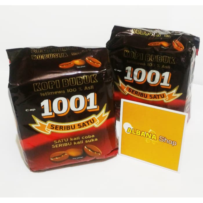 

Kopi Robusta 1001 Khas Bengkulu 250 Gr - kkp544