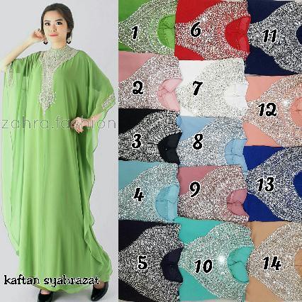 *Kualitas Terbaik* kaftan syahrazad kaftan elegan mewah