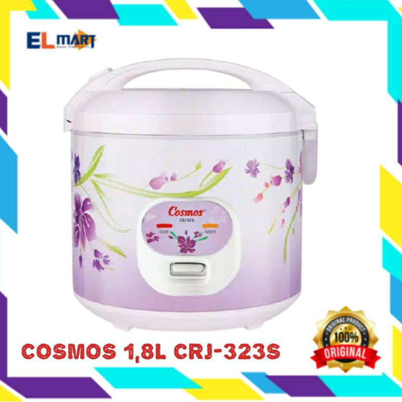 Cosmos magic com rice cooker 3in1 CRJ 323S 1,8L /penanak nasi