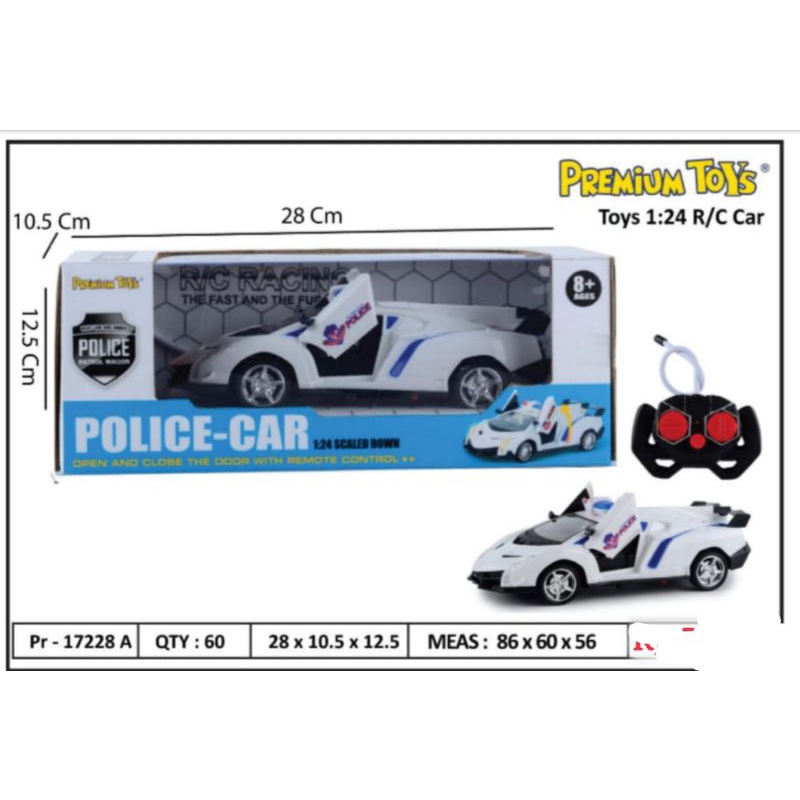 mainan mobilan remot polisi