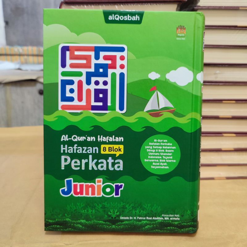 Alquran Hafalan Hafazan Perkata Junior 8 Blok Size A5