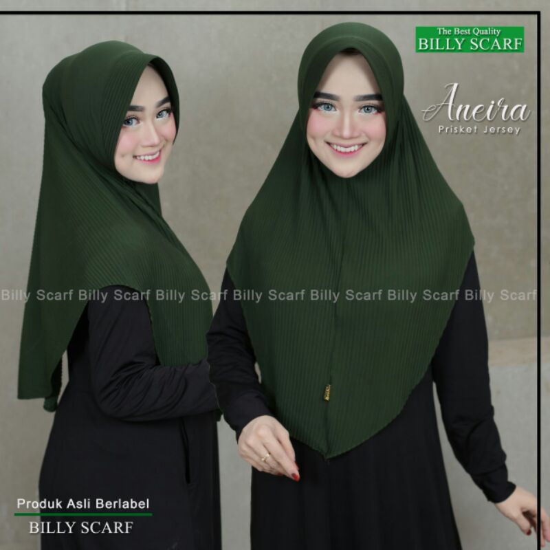Jilbab Bergo Plisket Jersey Simpel Aneira Ori Billy-2