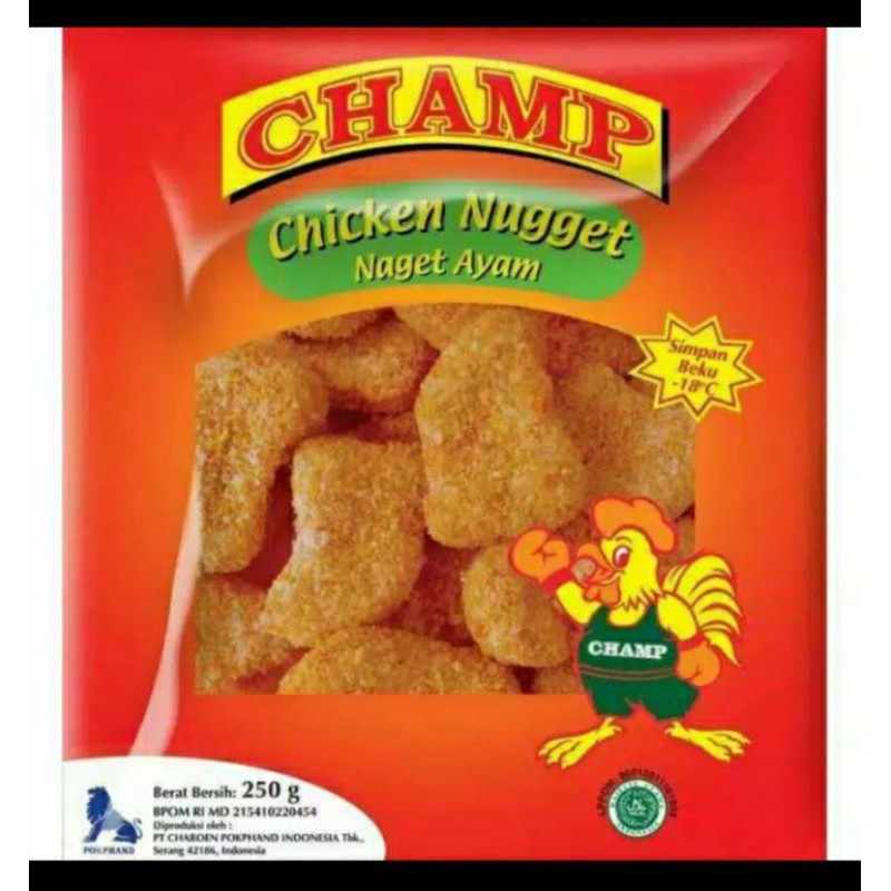 

Champ Chiken Nugget 250g