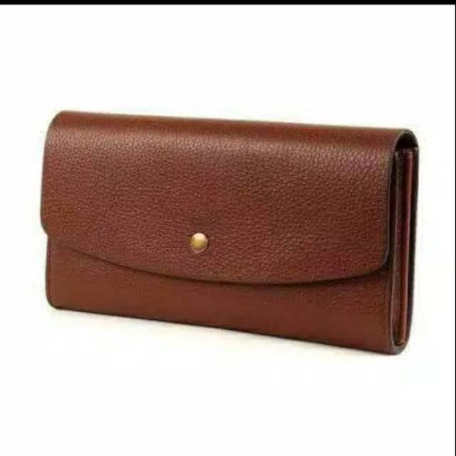  Fossil  Haven Flap Long Wallet Brown Dompet Fossil  