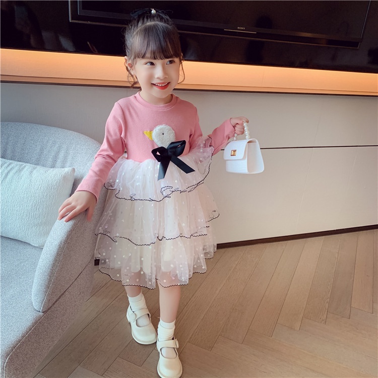 CHUBBI 111 Dress Anak Perempuan Tutu Confeti Duck