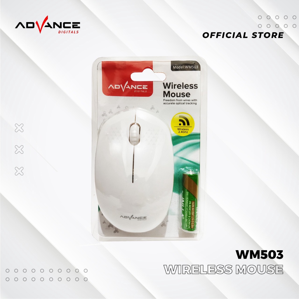 Mouse Wireless Advance WM-503 / WM503 1600 DPI