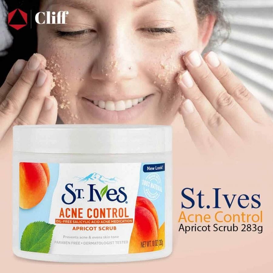 ST. Ives Fresh Skin Apricot Scrub/St Ives Oatmeal Scrub &amp; Mask/Pink Lemon/Green Tea Scrub St.Ives