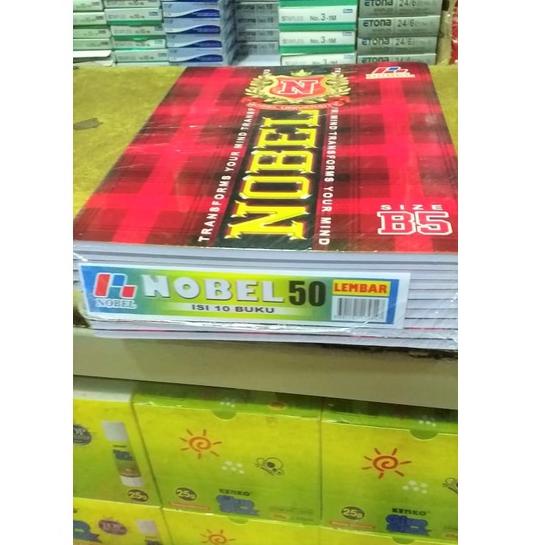 

(E2C5) ★ Buku Tulis Campus 50 Lembar -Boxy - per pack - isi 10 Buku //Hadir@Lagi