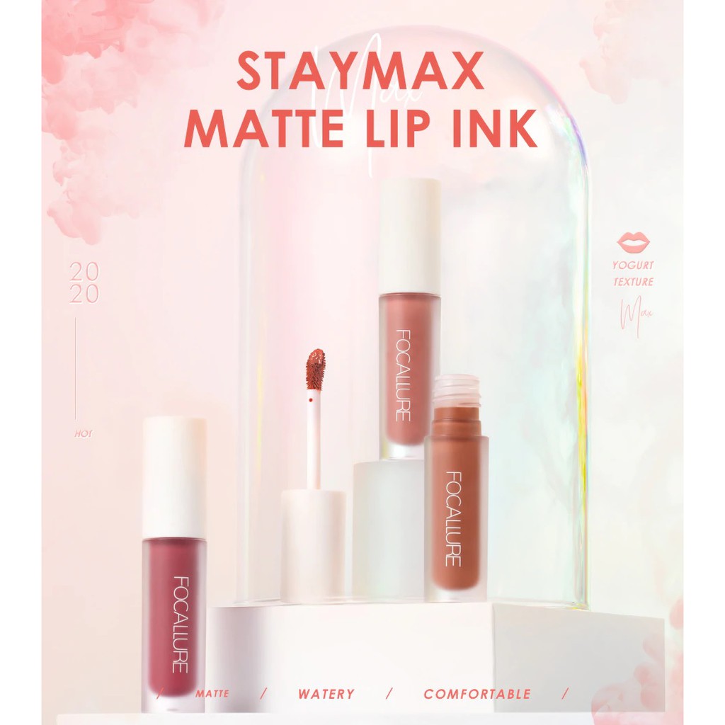 Focallure Staymax Matte Lip Ink Focallure Lip Matte Focallure Lip Cream Focallure Lipstik Cair Focallure Lipcream Focallure Lipstick Focallure Lipstik Focallure Focallur Fucallure Focalure Foccalure