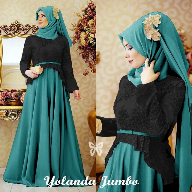 HOPYLOVY - Gamis Yolanda Jumbo Maxi XL