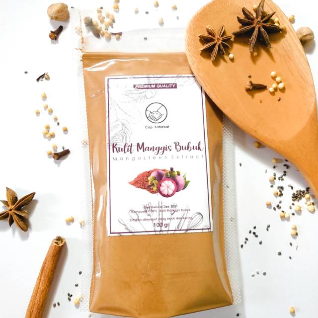 

100gr Kulit Manggis Bubuk / Ground Mangosteen / Rempah / JSR 100% PREMIUM QUALITY