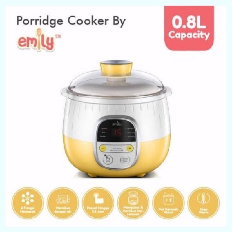 emily porridge slow cooker EPC 22001