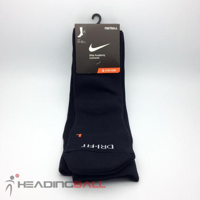 Kaos Kaki Futsal/Bola Nike Academy Ftbll Dri-Fit Sock Black SX4120-001