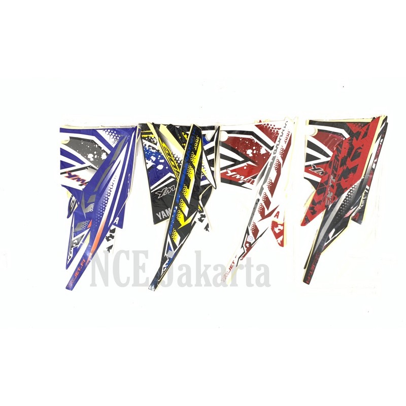 STIKER STRIPING YAMAHA X RIDE TAHUN 2013