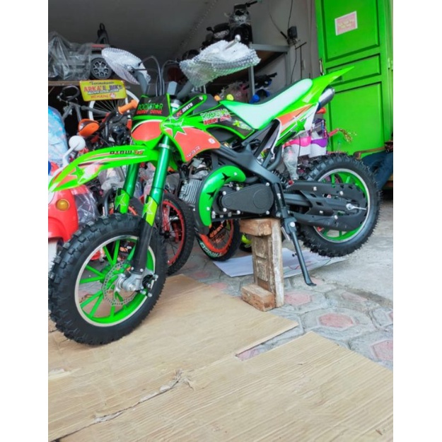 Motor Bensin Mini Anak Trail PCMOTO PC 01 PC Moto mirip Lenka 69 Motor Bensin Mainan Anak