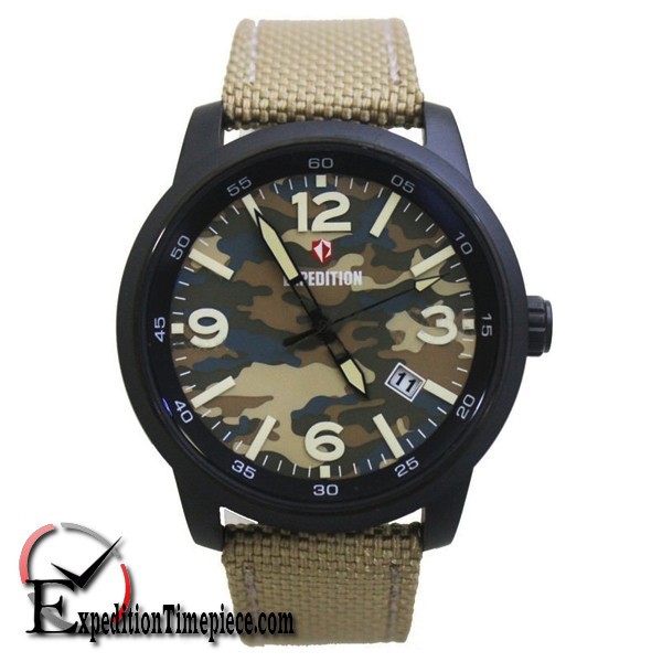Jam Tangan Expedition E 6671 M Black Cream