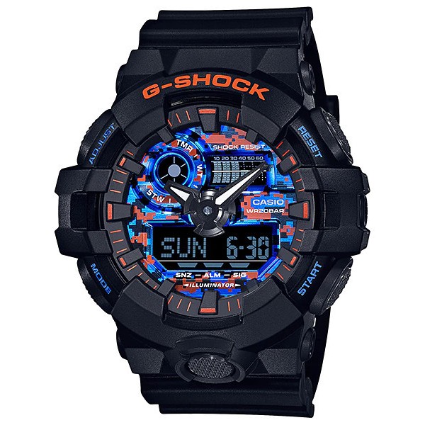 CASIO G-SHOCK GA-700CT-1A GA 700CT 1A ORIGINAL GARANSI RESMI