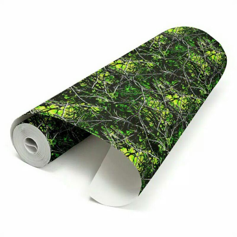 Stiker Camo Senapan Angin Green Toxic