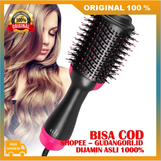 Hair Styler 4 in 1 Catok Sisir Multifungsi ORIGINAL