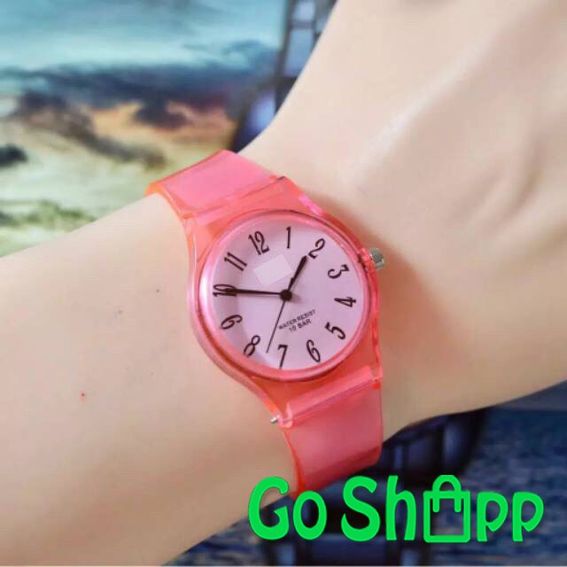 Jam Tangan Jelly Transparan - Jam Tangan Rubber - Jam Tangan Import Termurah [JM04]