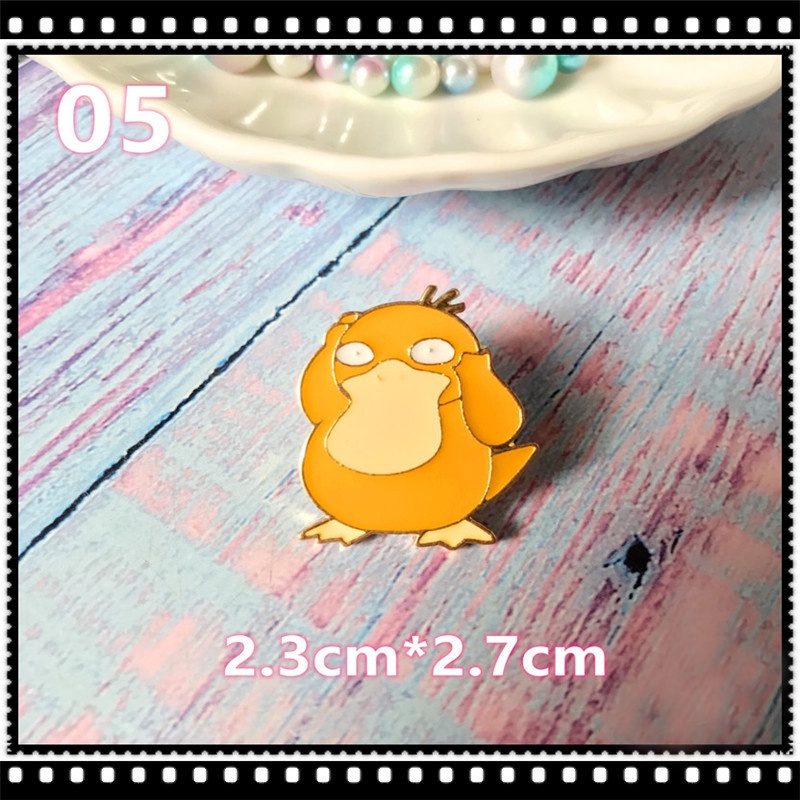 PO005 – Brooch Bros Anime Pokemon Pokeball Pikachu Squirtle Charmander Psyduck Snorlax Jigglypuff