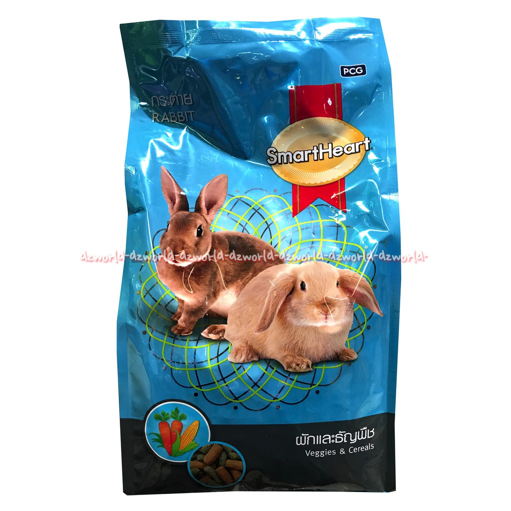 SmartHeart Rasa Veggies Cereal Makanan Kelinci Bunny Smart Heart 1kg