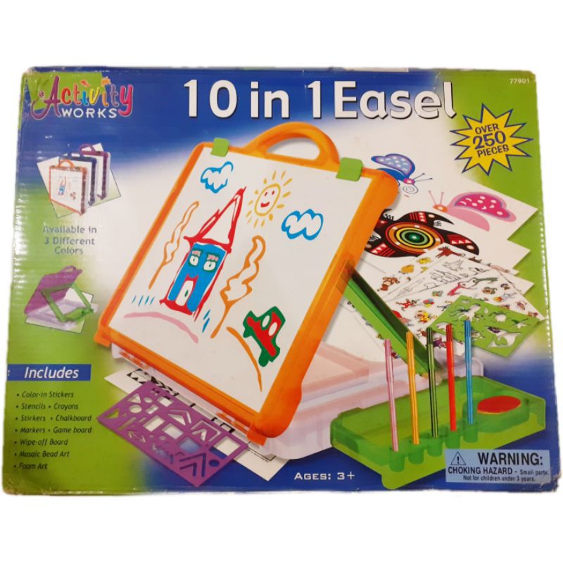 ACTIVITY WORKS 10 IN 1 EASEL