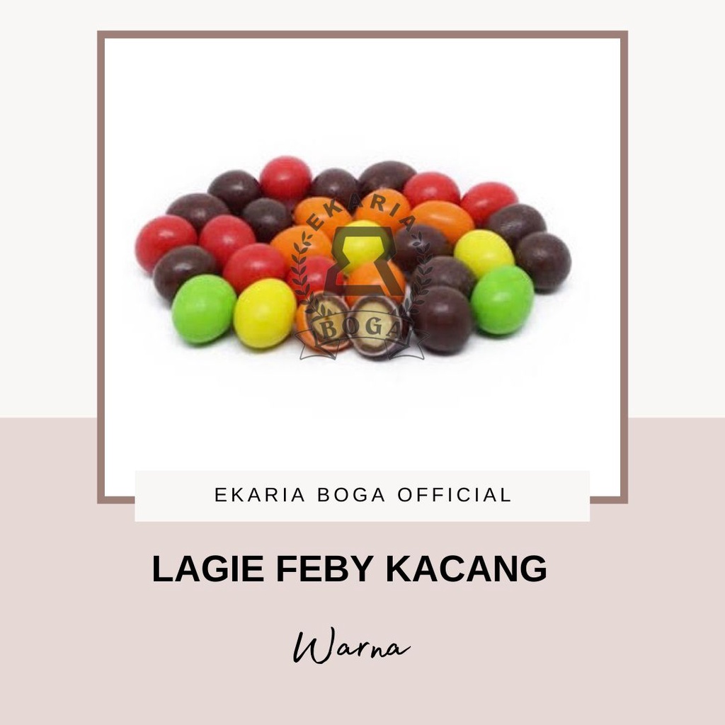 

LAGIE FEBY KACANG/ PERMEN COKLAT ISI KACANG 100GR