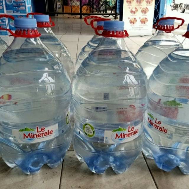 LE MINERALE GALON 15 LITER (isi+galon)