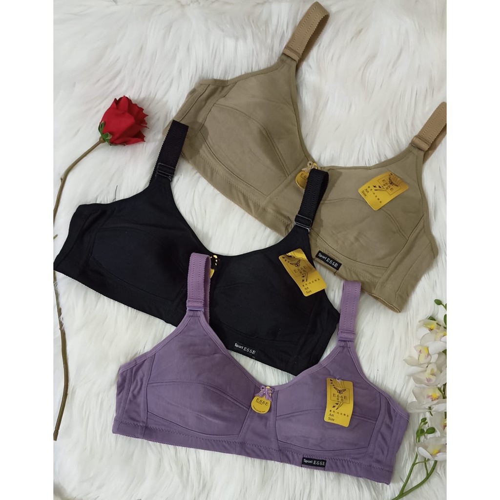 ESSE | BRA Busa Tipis Tanpa Kawat JUMBO / BH WANITA / 399