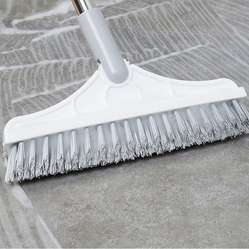 Multipurpose Rotation V-Head Floor Ceramic Tile Brush Groove Corner Broom Scraper