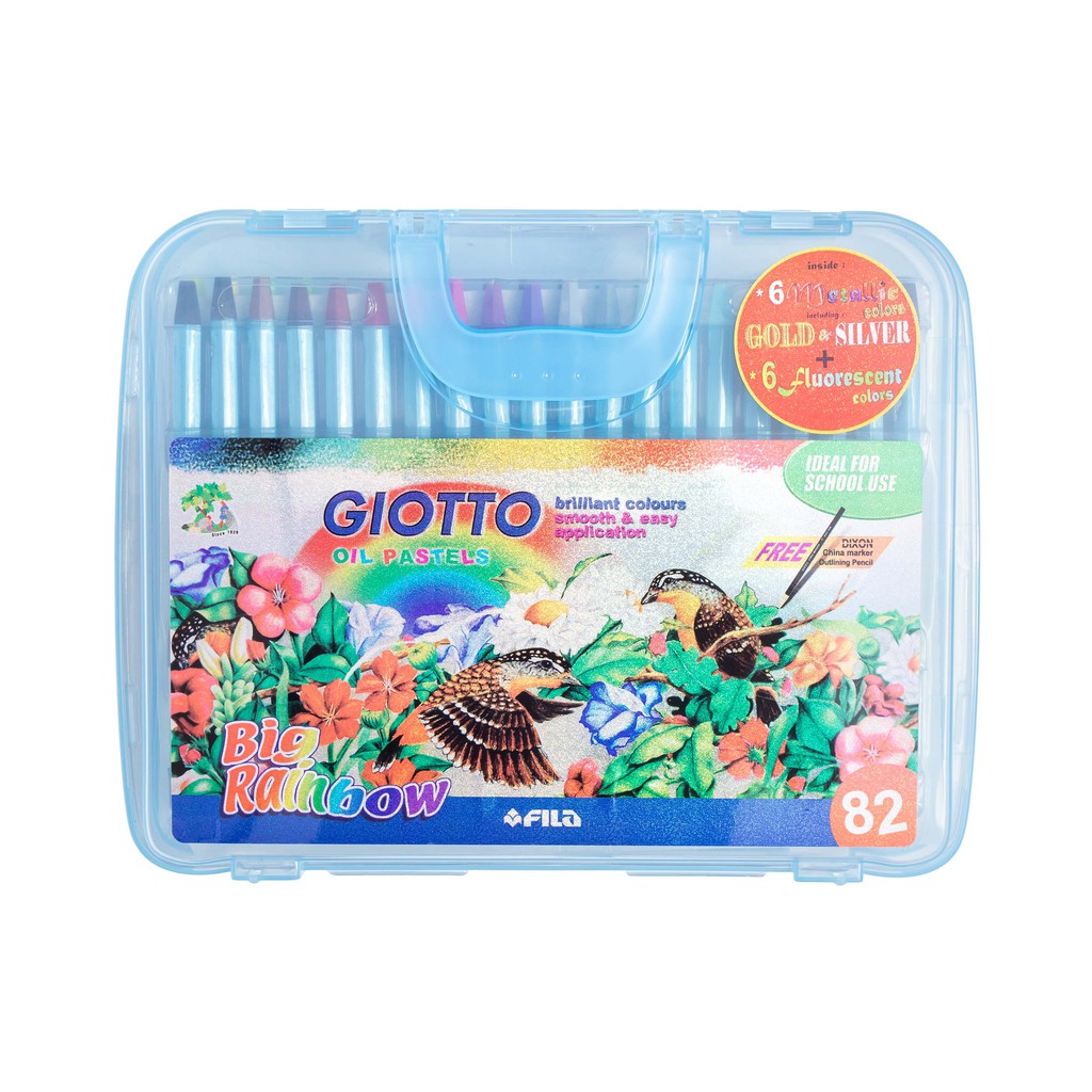 

Giotto Oil Pastel PP Case 82 Colors