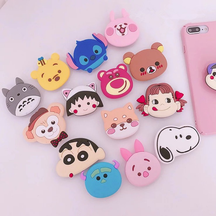 #PART 4# POPSOCKET KARAKTER POP SOCKET HANDPHONE KEREN 3D HP004