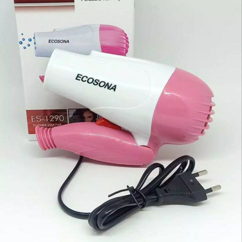 HAIR DRYER / PENGERING RAMBUT MINI LIPAT MURAH DAN HEMAT LISTRIK