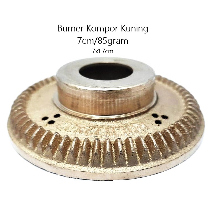Burner Kompor Kuningan 7cm/85gr