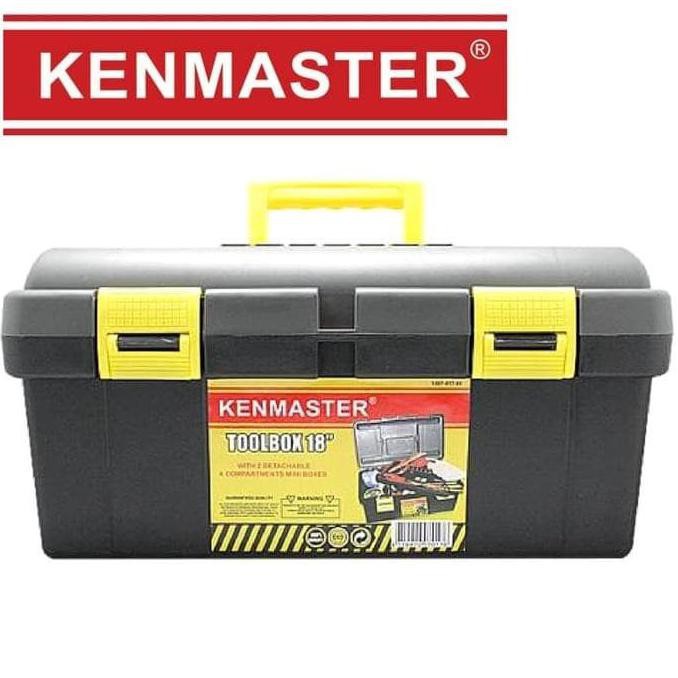 Tempat pekakas jumbo besar toolbox kenmaster 18 Inch toolbox 45 cm