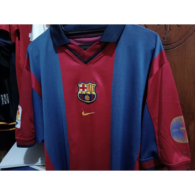 Jersey Barcelona Original 2000 2001 Home
