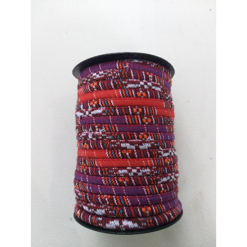 Tali Motif Tenun Tali Gelang Tenun Etnik Unik etnic ethnic indian lombok Tali Kalung Masker-12