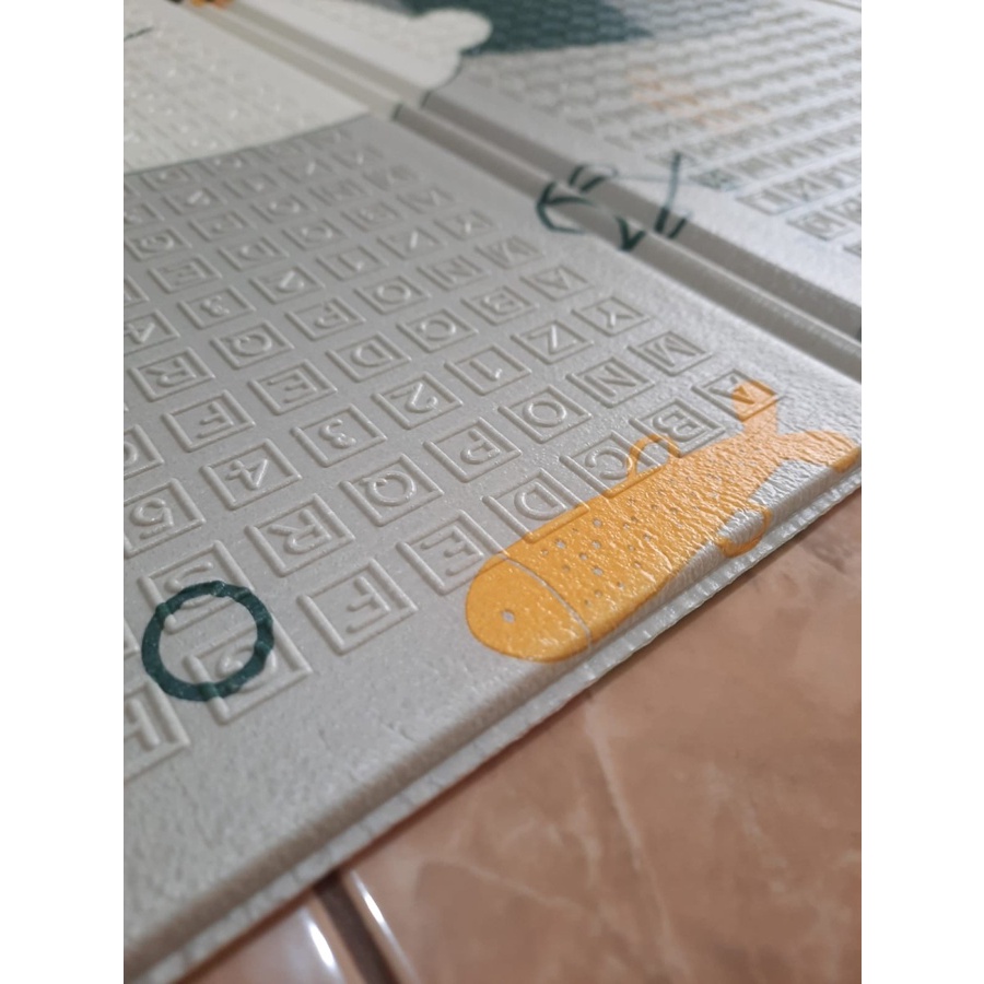 Karpet DODO Playmat Anak 150 X 200 KODE 04 BERUANG ABU-4