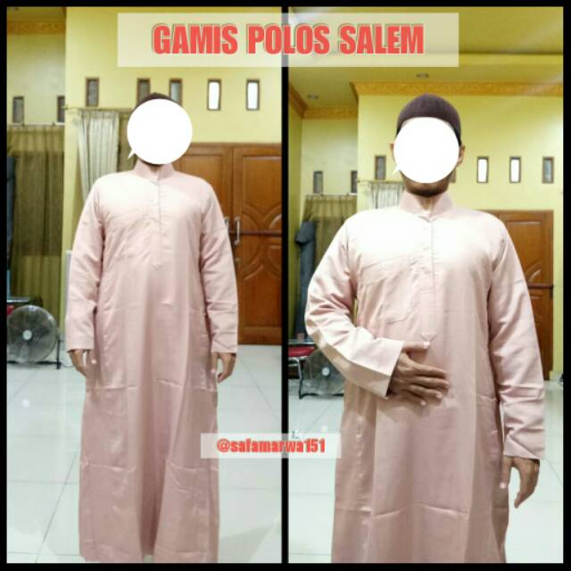 GAMIS POLOS BERKERAH