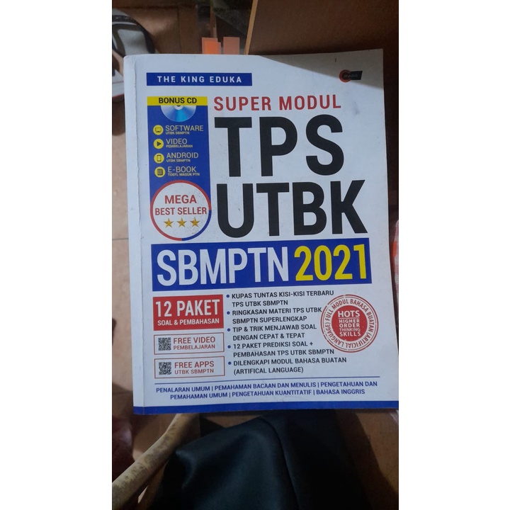 [PRELOVED] Super Modul TPS UTBK SBMPTN 2021
