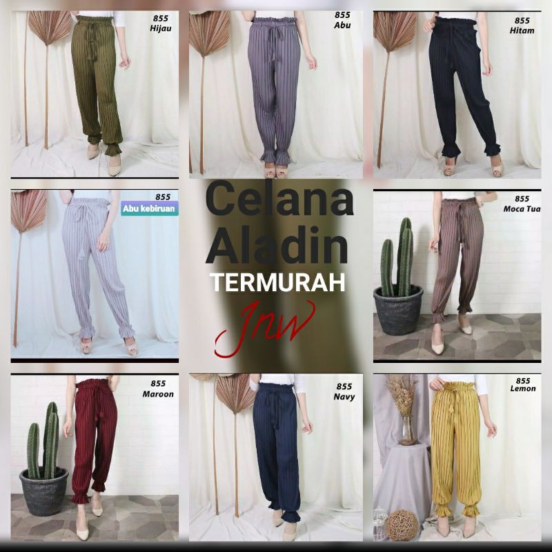 JNW-Celana aladin Best Seller bahan Hyget,celana terlaris dan kekinian